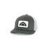 CampSaver Logo Hat Embroidered Patch - Unisex, Charcoal/Grey, One Size, CS-Logo-Hat-CHAR/GRY-OS