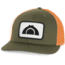 CampSaver Logo Hat Embroidered Patch - Unisex, Dark Loden/Jaffa Orange, One size, CSLogoHat-50-I12DLJOA-EMBP