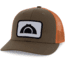 CampSaver Logo Hat Embroidered Patch - Unisex, Dark Loden/Jaffa Orange, One size, CSLogoHat-50-I12DLJOA-EMBP