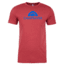 CampSaver Logo T-Shirt - Mens, Cardinal/Blue Logo, 2XL, CVC 6210-CRNL-2XL