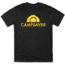 CampSaver Logo T-Shirt - Mens, Charcoal/Orange, X-Small, CS-Logo-CHR-ORG-X-Small