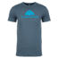CampSaver Logo T-Shirt - Mens, Indigo/Teal Logo, Small, CS-Logo-Tee-M-IND/TEAL-S
