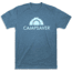 CampSaver Logo T-Shirt - Mens, Indigo/Teal, X-Small, CS-Logo-IND-TL-X-Small