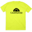 CampSaver Logo T-Shirt - Mens, Neon Yellow/Black, Small, CS-Logo-NY-Small