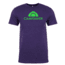 CampSaver Logo T-Shirt - Mens, Storm/Neon Green Logo, Large, CVC 6210-STRM-L