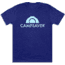 CampSaver Logo T-Shirt - Mens, Storm/Teal, X-Small, CS-Logo-STR-TL-X-Small