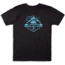 CampSaver Mountain Adventure T-Shirt, Charcoal/Teal Logo, X-Large, MTNADV-CHR-TL/PNK-X-Large