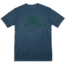 CampSaver Mountain Adventure T-Shirt, Indigo/Forest Green Logo, Small, MTNADV-IND-FG/TL-Small