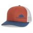 CampSaver Standard Embroidered Logo Hat, Dark Orange/Aluminum/Light Navy - Denim Logo, One Size, CS-Logo-C12Hat-OR-ALU-LN