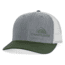 CampSaver Standard Embroidered Logo Hat, Heather Grey/Birch/Army - Mute Green Logo, One Size, CS-Logo-C12Hat-HG-BR-AR