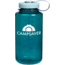 CampSaver Nalgene Wide Mouth Bottle, 32oz, Trout Green Bottle Iridescent Platinum Cap White L, CS-TRI32W-TRO/IPLA
