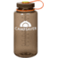 CampSaver Nalgene Wide Mouth Bottle, 32oz, Woodsman Bottle Espresso/Pumkin/Kiwi Cap White Log, CS-TRI32W-WOO/ESP