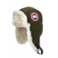 Canada Goose Merino Wool Shearling Pilot Hat - Men's-Military Green-S/M