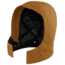Carhartt Arctic Quilt Lined Duck Hood for Mens, Carhartt Brown, Small/Extra Large 102368-211-S/X