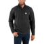 Carhartt Bentzen Half Zip Fleece - Mens, Black Heather, Extra Large, 103831-013-REG-XL