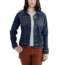 Carhartt Brewster DeniJacket for Womens, Timeworn Indigo, Extra Small/Regular 102037-485-REG-XS