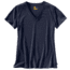 Carhartt Lockhart Short Sleeve V-Neck T-Shirt - Women's, Dark Indigo Heather, XL-REG, 102452-462-REG-XL