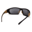 Carhartt Carbondale Safety Glasses w/Antique Bronze Lens, Black/Tan, CHB290DCC