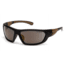 Carhartt Carbondale Safety Glasses w/Antique Bronze Lens, Black/Tan, CHB290DCC
