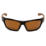 Carhartt Carbondale Safety Glasses w/Bronze Lens, Black/Tan, CHB218DCC