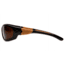 Carhartt Carbondale Safety Glasses w/Bronze Lens, Black/Tan, CHB218DCC