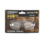 Carhartt Carbondale Safety Glasses w/Clear Lens, Black/Tan, CHB210DCC