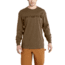 Carhartt Long Sleeve Logo T-Shirt - Men's, Barrel Heather, 2XL/Regular, K298-219-REG-XXL