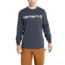 Carhartt Long Sleeve Logo T-Shirt - Men's, Bluestone, Medium/Regular, K298-BLS-REG-MED