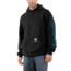 Carhartt Midweight Hooded Logo Sweatshirt - Men's, Black/Blue, Extra Small/Regular, K288-005-REG-XSM
