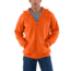 Carhartt Midweight Hooded Zip-Front Sweatshirt - Men's, Orange, 2XL/Tall, K122-ORG-TLL-XXL