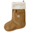 Carhartt Christmas Stocking for Mens, Carhartt Brown, One Size Fits All 102301-211-OFA