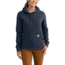 Carhartt Clarksburg Full Zip Hoodie for Womens, Navy, 2XL/Regular 102790-412-REG-XXL