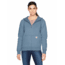 Carhartt Clarksburg Full Zip Hoodie Regular - Womens, Steel Blue Heather, Large, 102788-458-L-REG