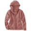Carhartt Clarksburg Full Zip Hoodie - Womens, Burlwood Heather, L-REG, 102788-668-REG-L
