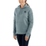 Carhartt Clarksburg Graphic Sleeve Pullover Swt - Womens, Sky Gray Heather, XS-REG 102791-455-REG-XS