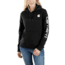 Carhartt Clarksburg Graphic Sleeve Pullover Swt - Womens, Black, S-REG, 102791-001-REG-S