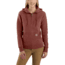 Carhartt Clarksburg Half Zip Hooded Sweatshirt - Womens, Henna Heather, Small, 103240-R01-REG-S