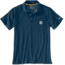 Carhartt Cotton Delmont Pocket Polo - Mens, Light Huron Heather, Medium, Regular, 103569-446-REG-M