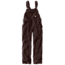 Carhartt Crawford Double Front Bib Overalls - Womens, Dark Brown, M-Tall 102438-201-TLL-M