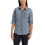 Carhartt Dodson Chambray Long Sleeve Shirt for Womens, Light Indigo, Extra Small/Regular 102778-431-REG-XS