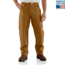 Carhartt Firm Duck Double-Front Work Dungaree - Men's, Carhartt Brown, 28-32, B01-BRN-28-32