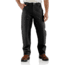 Carhartt Double-Front Work Dungaree - Mens, Black, 30 Inseam, 42 Waist, B01-BLK-30-42