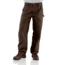 Carhartt Washed-Duck Double-Front Work Dungaree - Men's, Dark Brown, 30-46, B136-DKB-30-46