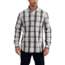 Carhartt Essential Plaid Button Down Long Sleeve Shirt for Mens, Black, 4XL/Regular 102817-001-REG-4XL