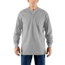 Carhartt Flame-Resistant Force Cotton Long Sleeve Henley, Light Gray, Medium/Regular 100237-051-REG-M