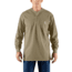 Carhartt Flame-Resistant Force Cotton Long Sleeve Henley, Khaki, 2XL/Regular 100237-250-REG-2XL