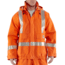 Carhartt Flame-Resistant Rain Jacket, Bold Orange, 2XL/Tall 100447-827-TLL-2XL
