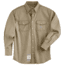 Carhartt Flame-Resistant Snap Flame-ResistantonT-Shirt, Khaki, Medium/Regular 101572-250-REG-M