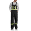 Carhartt Flame-Resistant Striped Duck Bib Overall, Black, 42/34 101703-001-34-42