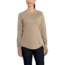 Carhartt Flame-Resistant Womens Force Cotton Long Sleeve Crew T-Shirt, Khaki, Small/Regular 102685-250-REG-S